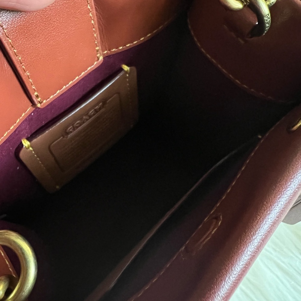 C5277 - Coach Mini Cashin Tote in Signature Canvas - Picture 7 of 12